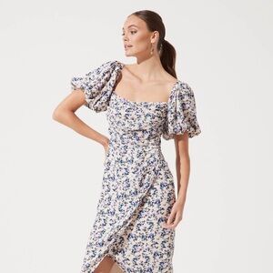 ASTR romantic floral dress size small